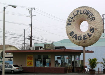 bagel donut sign