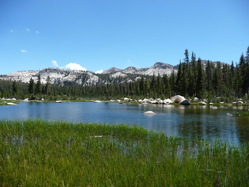 first dinkey lake three sisters