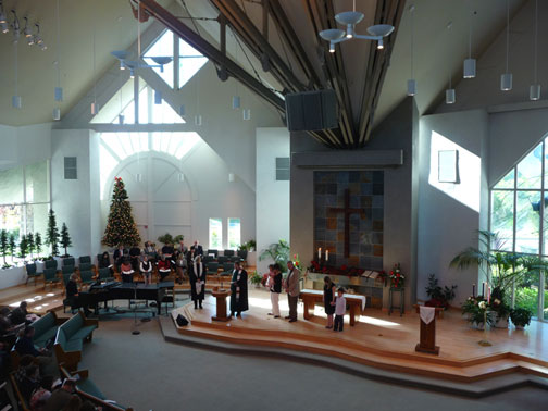 irvine presbyterian church sanctuary worship